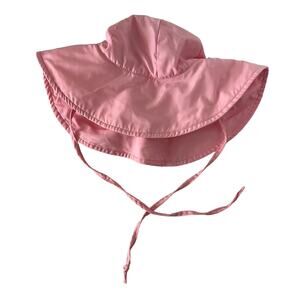 Ruffle Butts Pink Sun Hat (12-24m)
